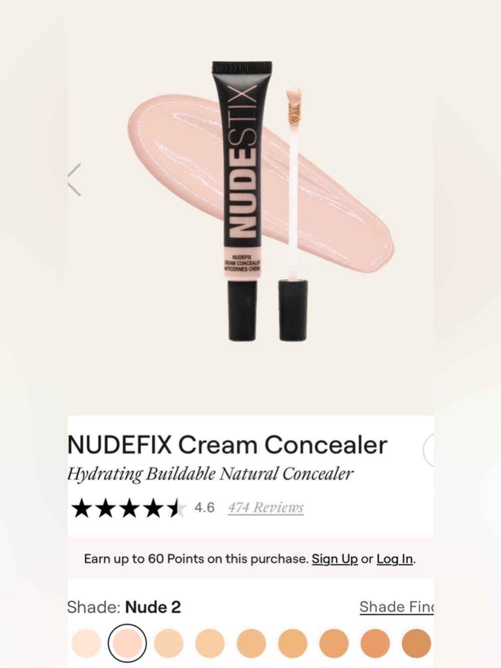 NUDEFIX Cream Concealer
Hydrating Buildable Natural Concealer. Choose your color
